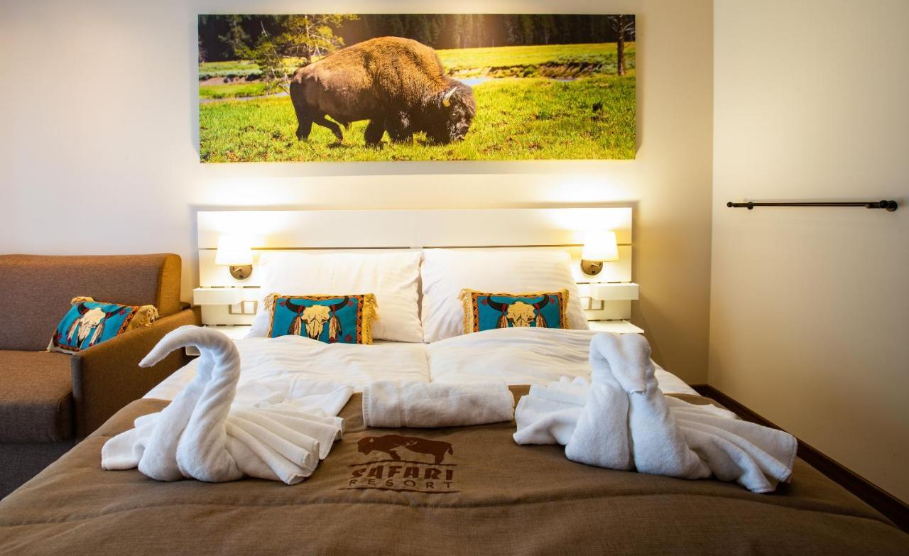 Residence Safari Resort - Bison Lodge Borovany  Extérieur photo