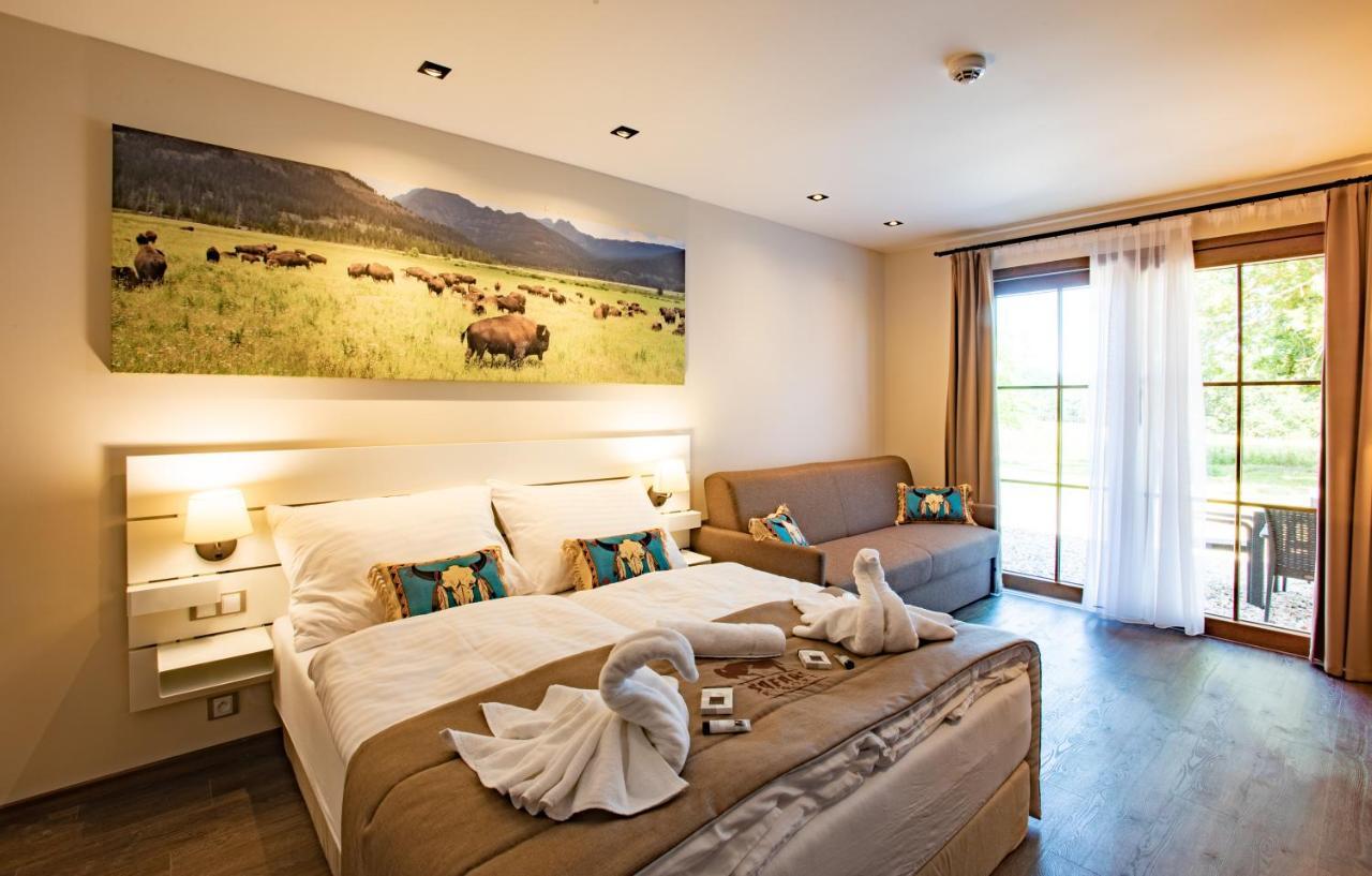 Residence Safari Resort - Bison Lodge Borovany  Extérieur photo